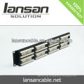network patch panel 110 wiring block type with Leg, cable manager